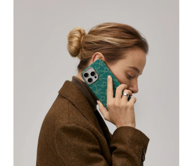 PITAKA Tactile Woven Case PTK Green/Gold iPhone 16 Pro - 1369534 - zdjęcie 3